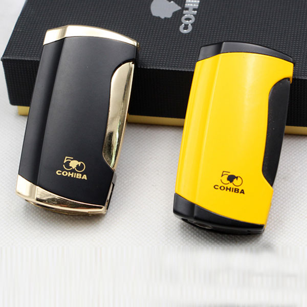 Bật Lửa Khò 2 Tia Kèm Đục H133- Giao màu ngẫu nhiên