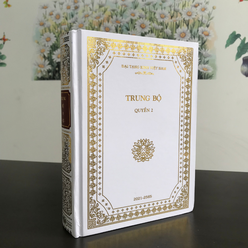 Kinh Trung Bộ (3 quyển, bìa cứng, màu trắng)