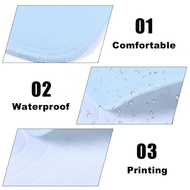 2 Chiếc 45*60Cm Có Thể Tái Sử Dụng Tiểu Tiện Giường Lót 4 Lớp Có Thể Rửa Miếng Lót Thấm Hút Miếng Lót Cho Người Lớn Không Tự Chủ Miếng Lót bé Đái Dầm