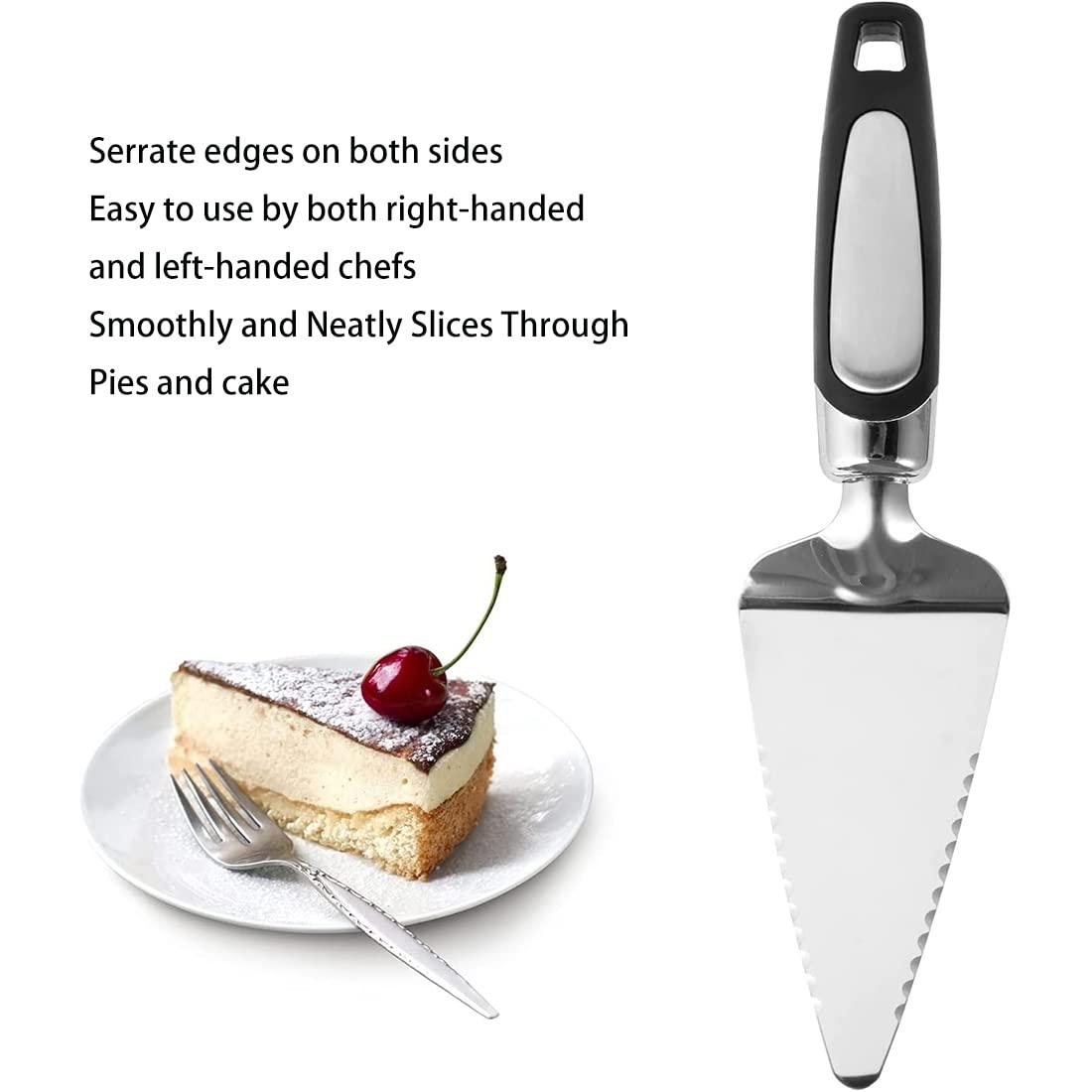 2PCS Cake Lifter, bánh nâng bằng thép không gỉ, máy cắt pizza, an toàn cho máy rửa chén