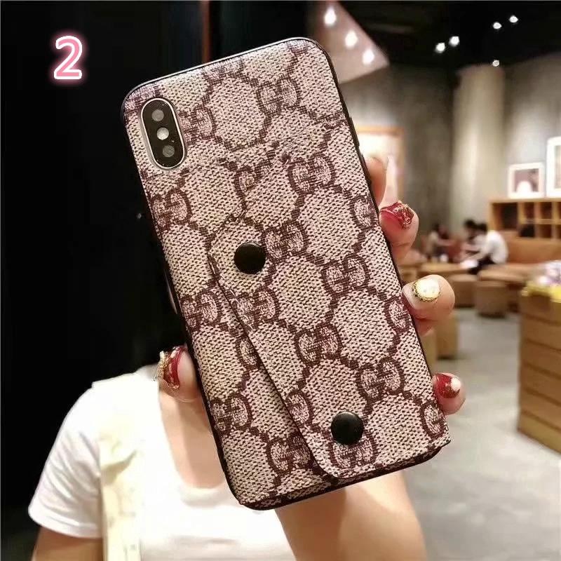 Ốp điện thoại da cao cấp có ngăn thẻ hoạ tiết LV sang trọng cho Iphone 11 Pro Max 6 6s 7 8 Plus X XS Max XR