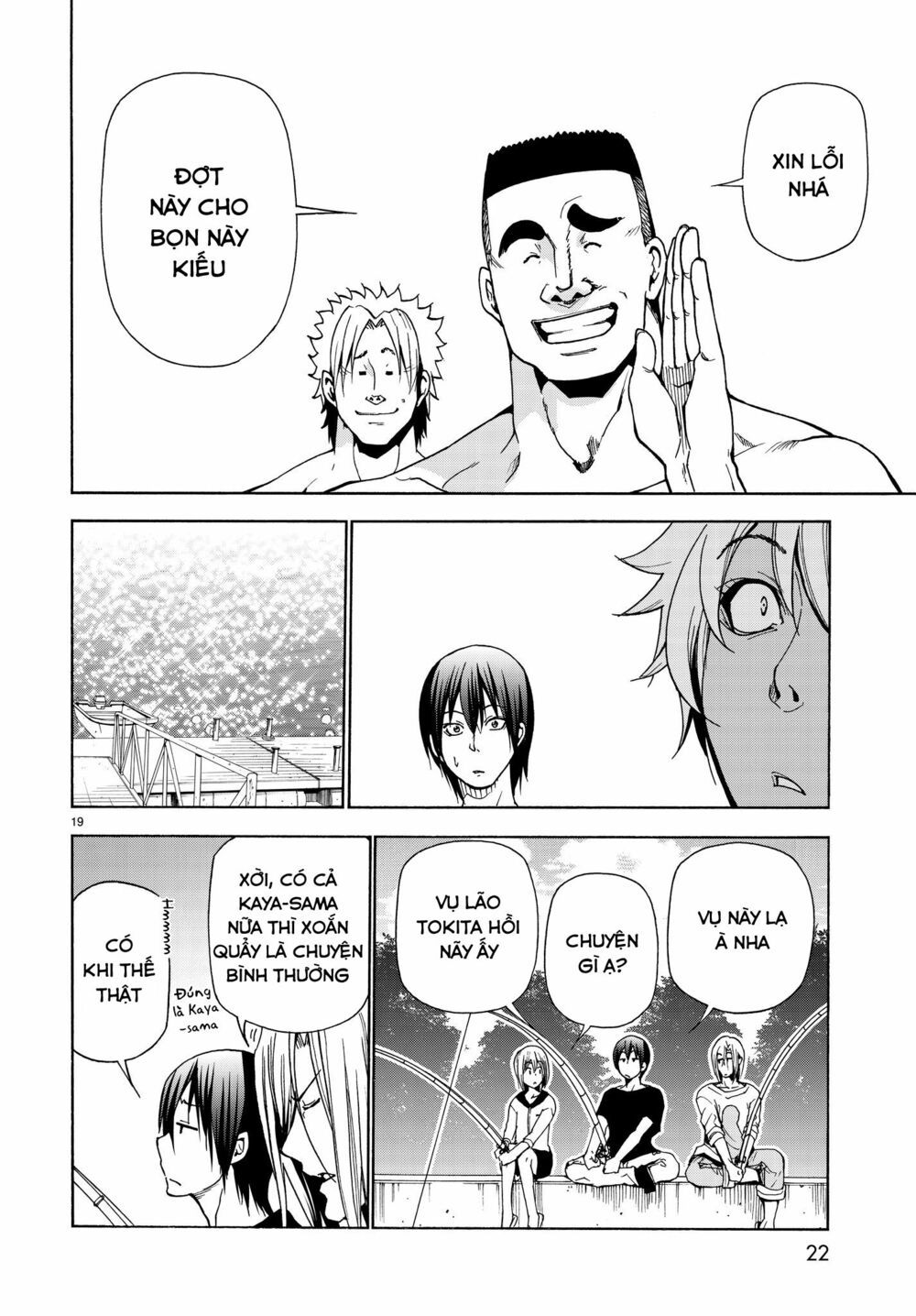 cô gái thích lặn - grand blue chapter 42 18