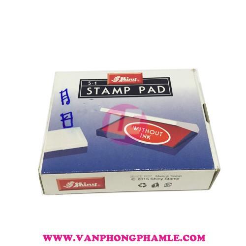 Hộp Tampon shiny S-1 45 X 65 không mực (Cái)