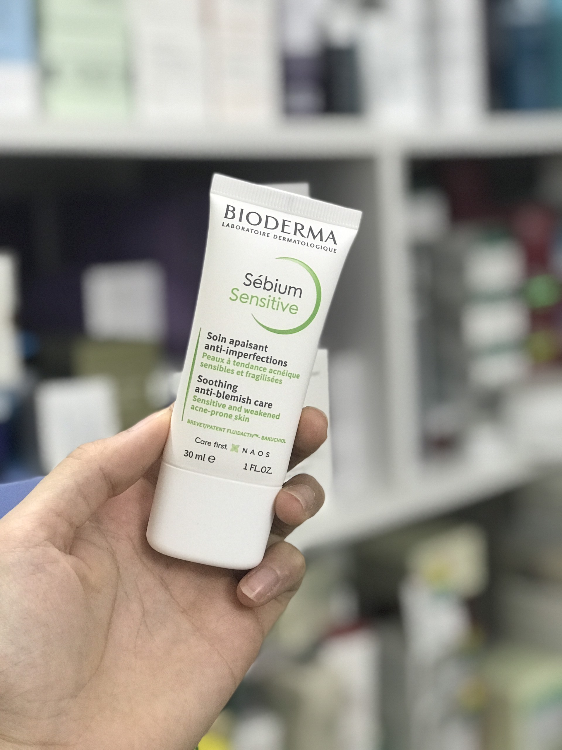 Kem Dưỡng Phục Hồi Da BIODERMA  Sébium Sensitive Cream