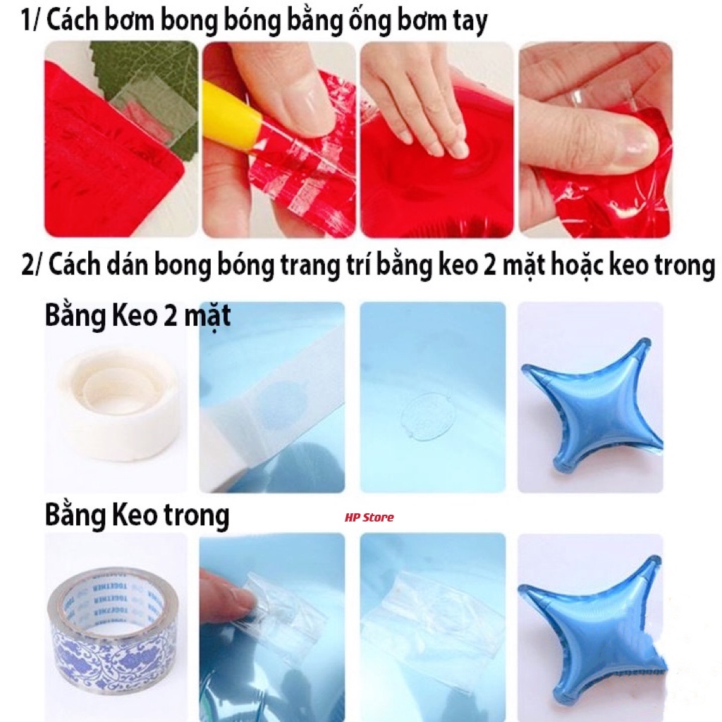 Set Bộ Trang Trí Sinh Nhật Nàng Tiên Cá Tím Hồng Xanh Trẻ Em Tặng Kèm Phụ Kiện Cây Bơm Bóng