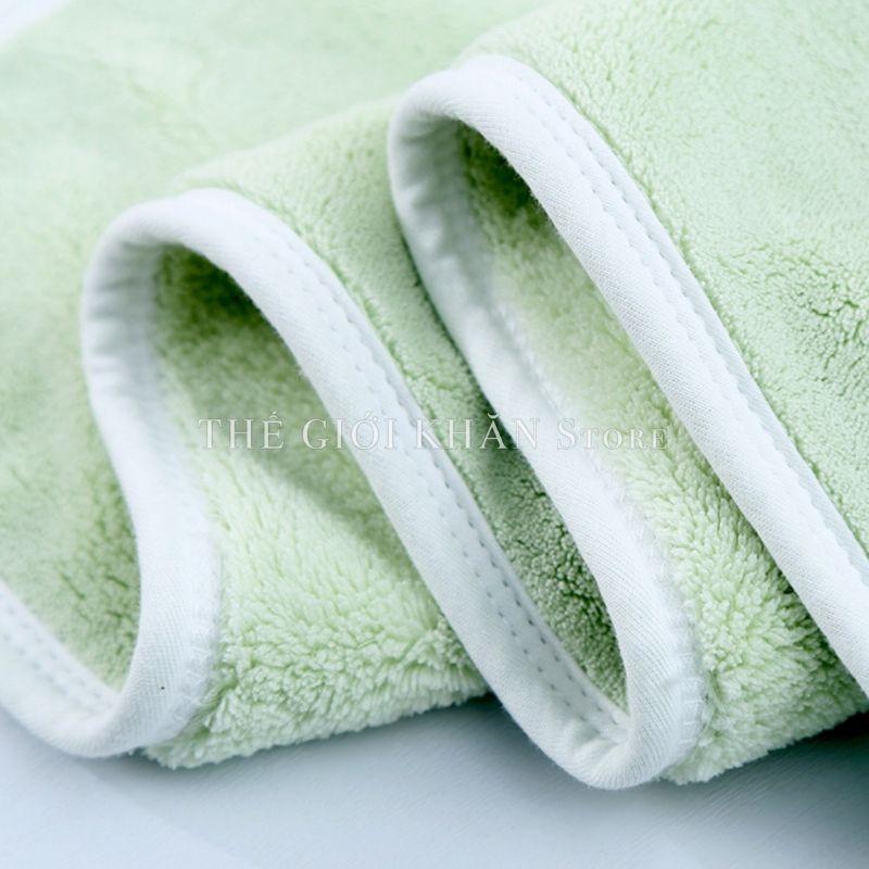 Khăn Tắm Dày Siêu Thấm Hút - Khổ 70x140 cho cả nam và nữ - Khăn tắm loại dày bọc viền siêu mềm mịn