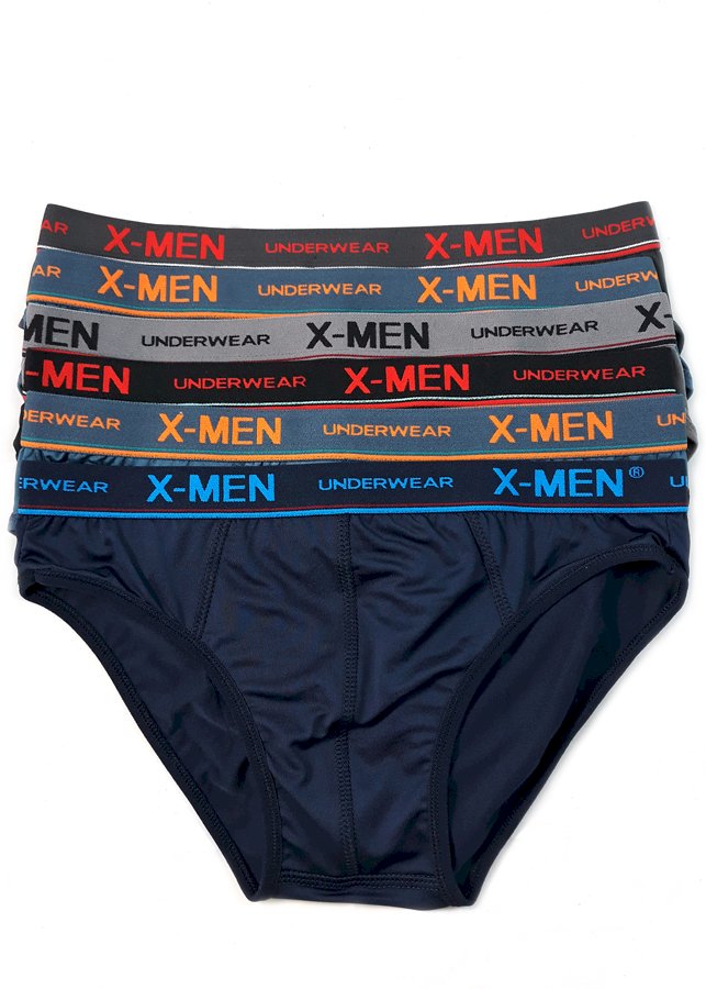 Combo 6 Quần Lót Nam Thun Lạnh X-Men Underwear MS1035