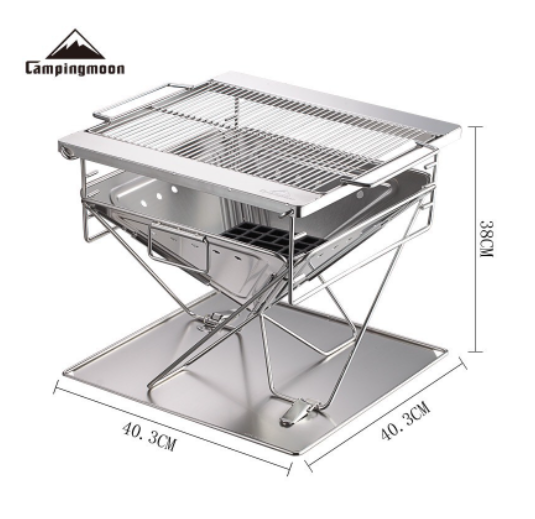 Bếp nướng than hoa cho 6-8 người Campingmoon MT-045