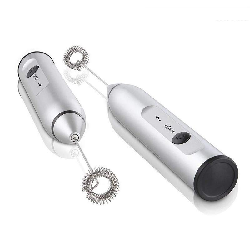 Điện Mini Trứng Be Tay Cầm Máy Trộn Nấu Polystyrene Trứng Dụng Cụ Cà Phê Sữa Khuấy Đều Eggmixer Kem Máy Tạo Bọt Với 2 Cỏ Roi