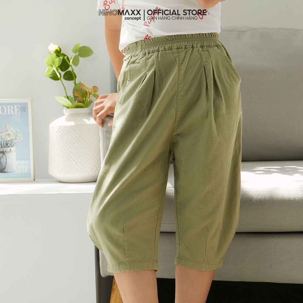 Quần Khaki baggy Bé trai cotton NINOMAXX KIDS 1910090