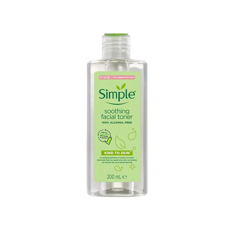 Nước Hoa Hồng Không Cồn Làm Dịu Da Simple Kind To Skin Soothing Facial Toner