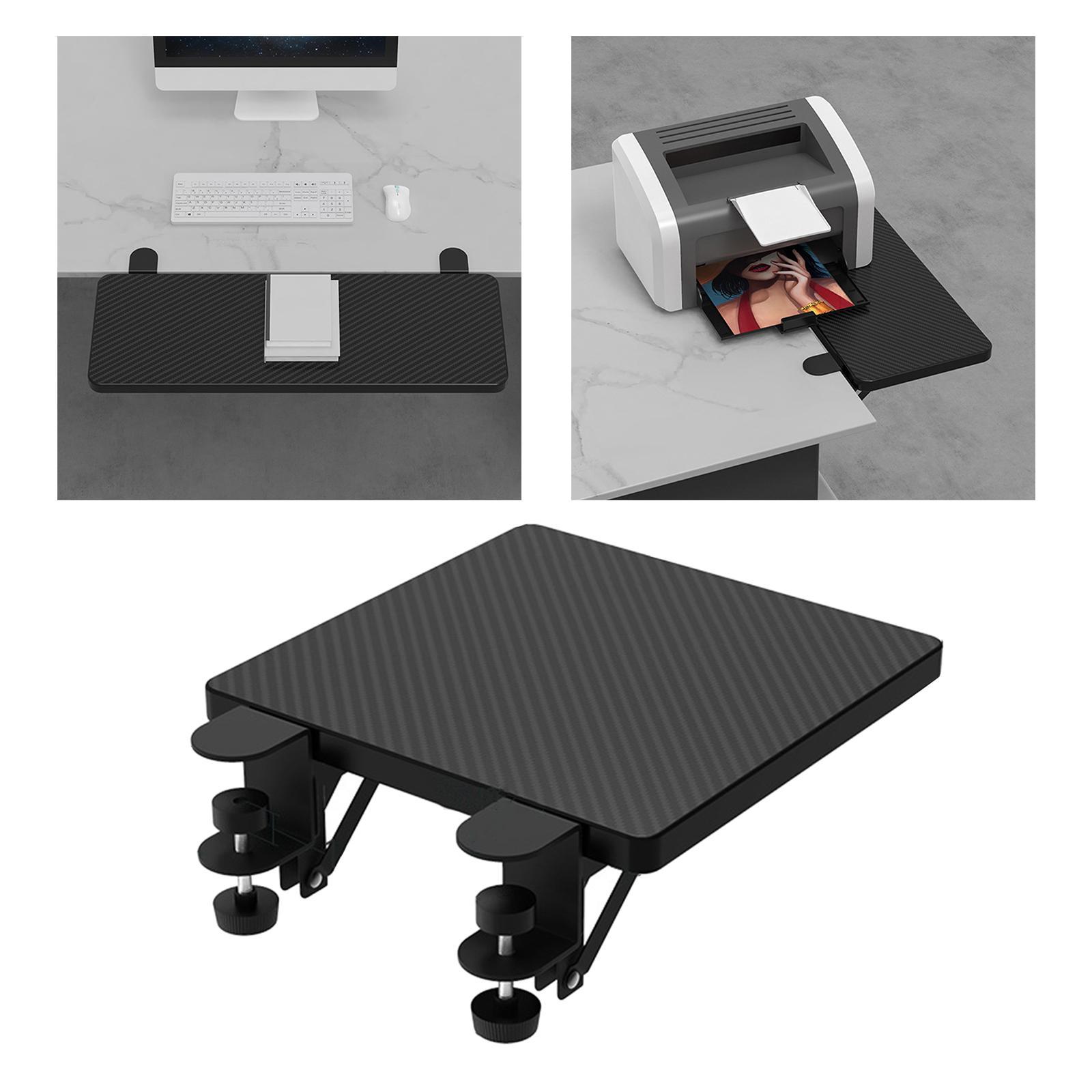 Foldable Ergonomic Desk Extender Tray Computer Elbow Arm Support Rest