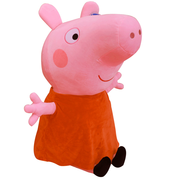 Gấu Bông Heo Peppa (Cao 40 Cm) Gb13 (Màu Cam)