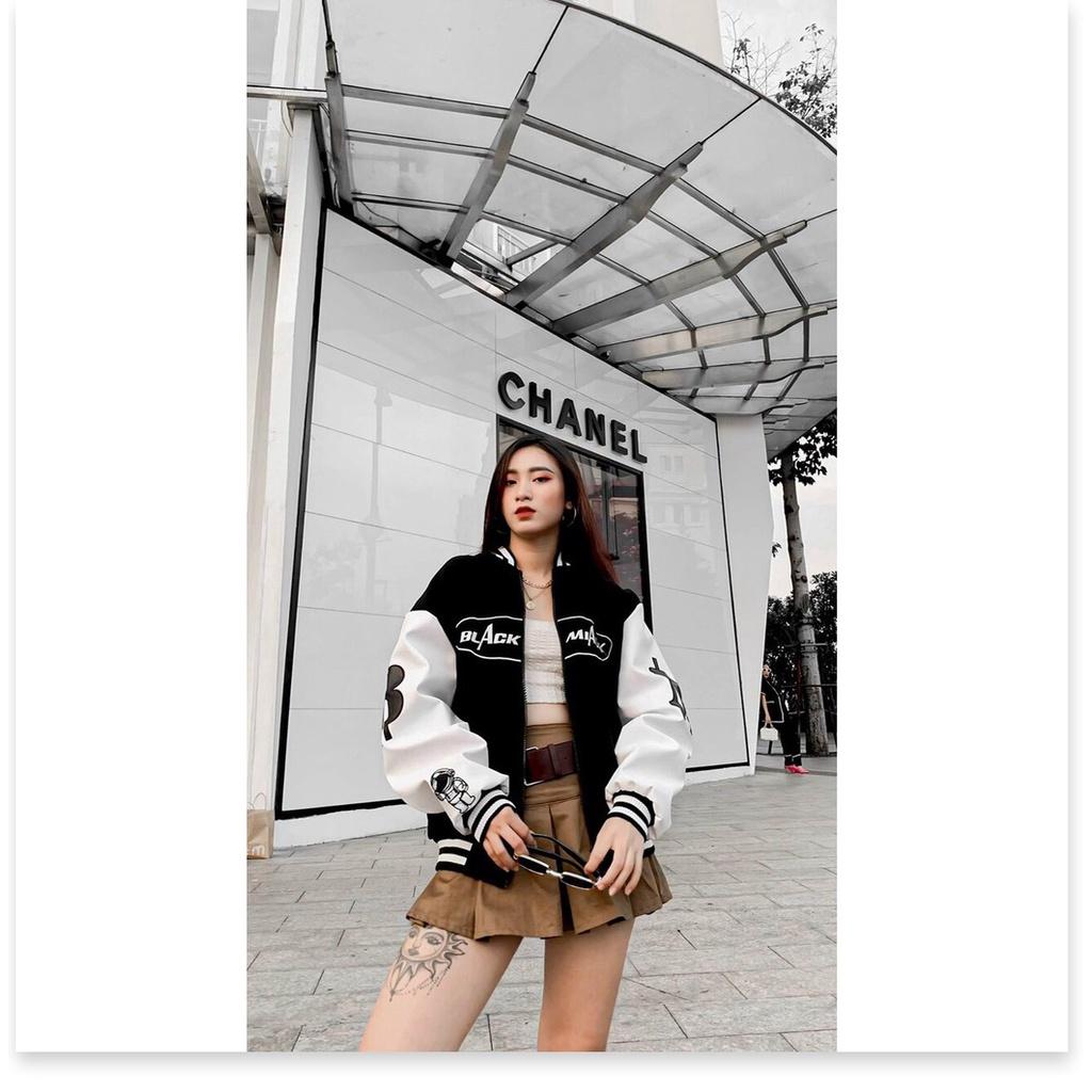 Áo khoác dù bomber unisex siêu chất