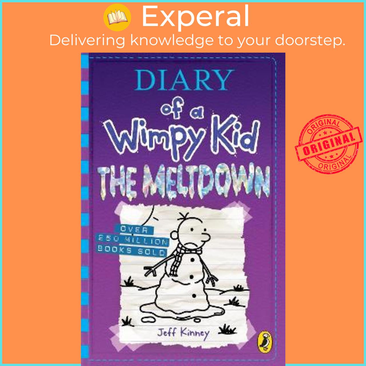 Hình ảnh Sách - Diary of a Wimpy Kid: The Meltdown (Book 13) by Jeff Kinney (UK edition, paperback)