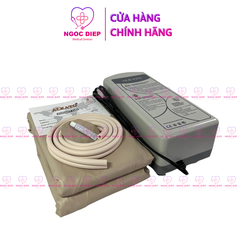 Đệm hơi chống loét ALKATO HF6P01 - Nệm cho người ốm, người già chống ê mỏi - Hàng chính hãng