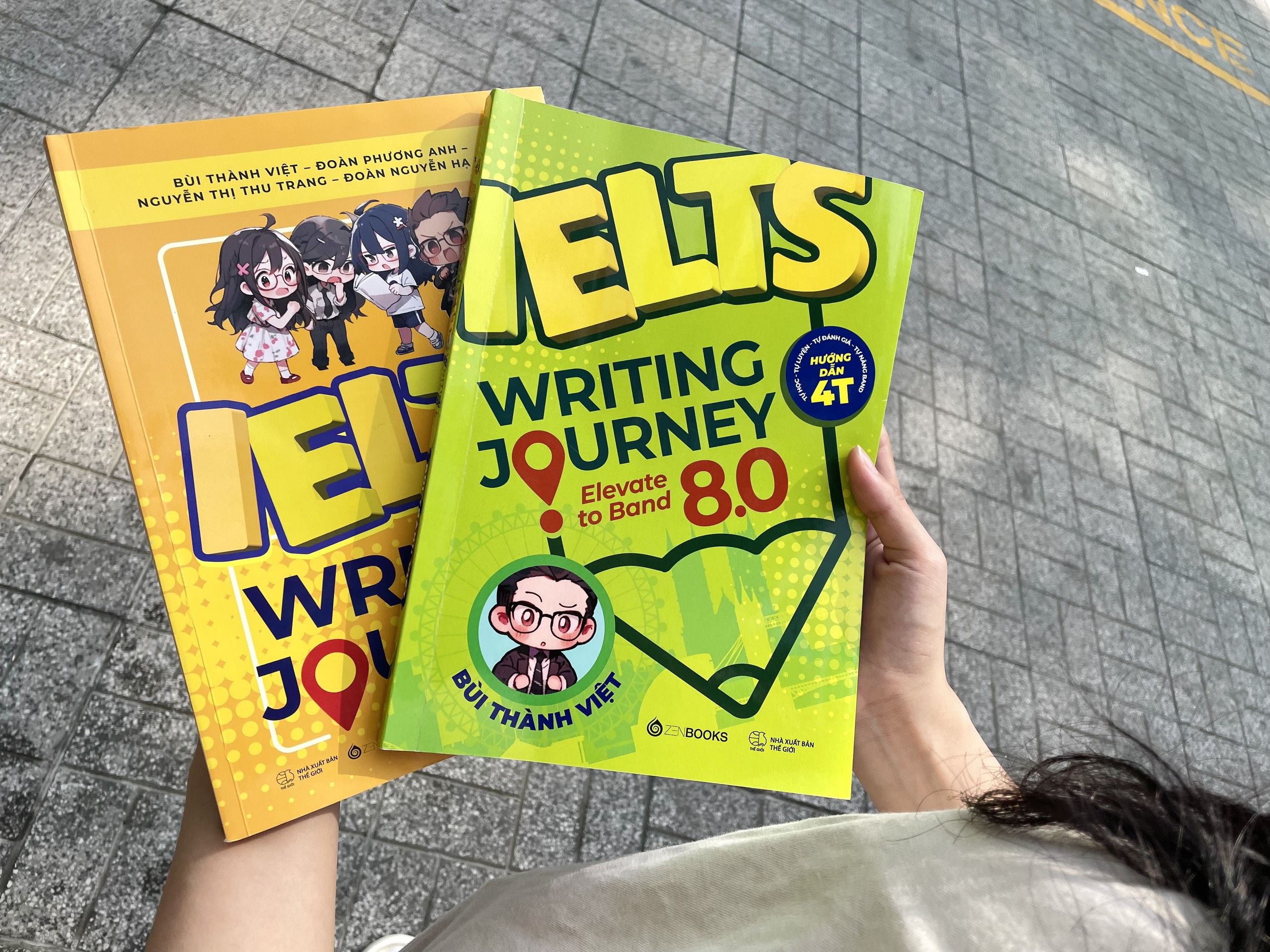 Sách - Bộ Sách Ielts Writing Journey - Lộ Trình Từ Cơ Bản Đến Band 8.0