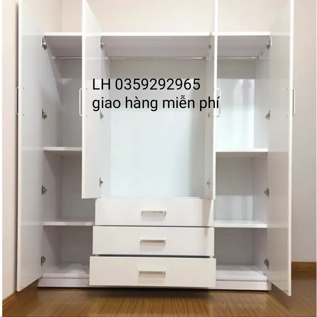 Tủ nhựa đài Loan 4 cánh