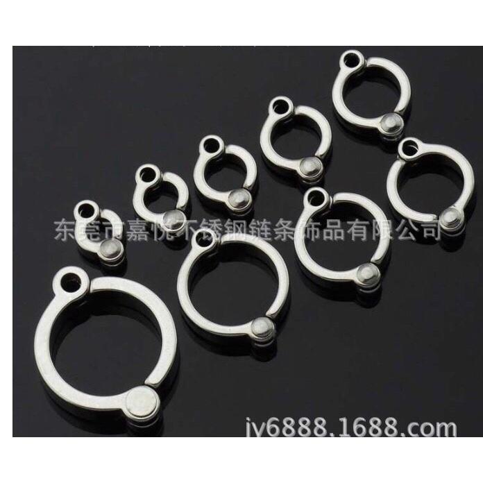 Vòng chân cho vẹt dùng cho xích chân inox 304