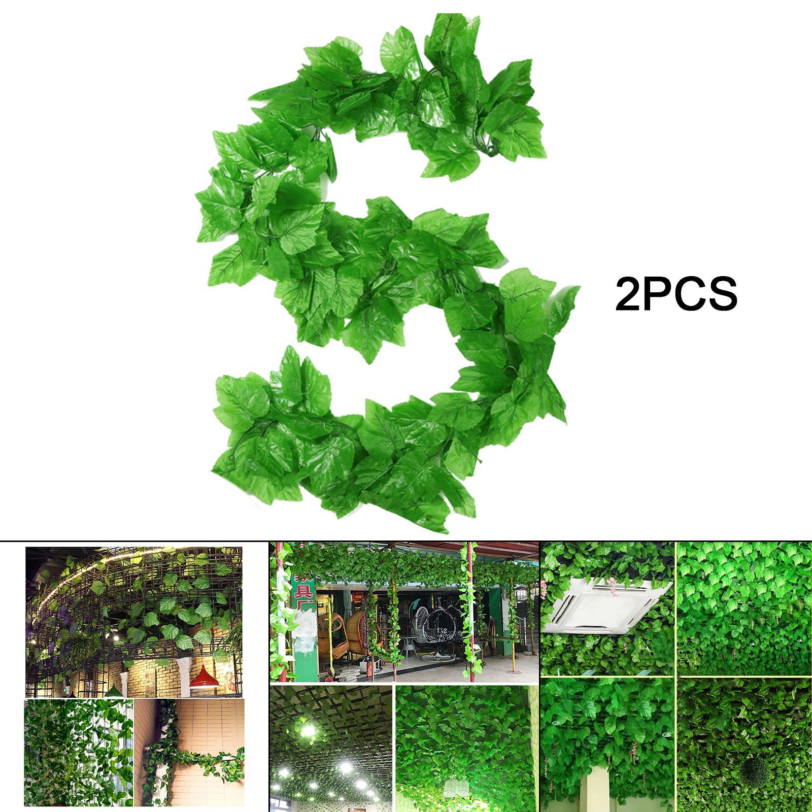 Artificial  Silk Wisteria Garden Plants Vines Hanging Decor