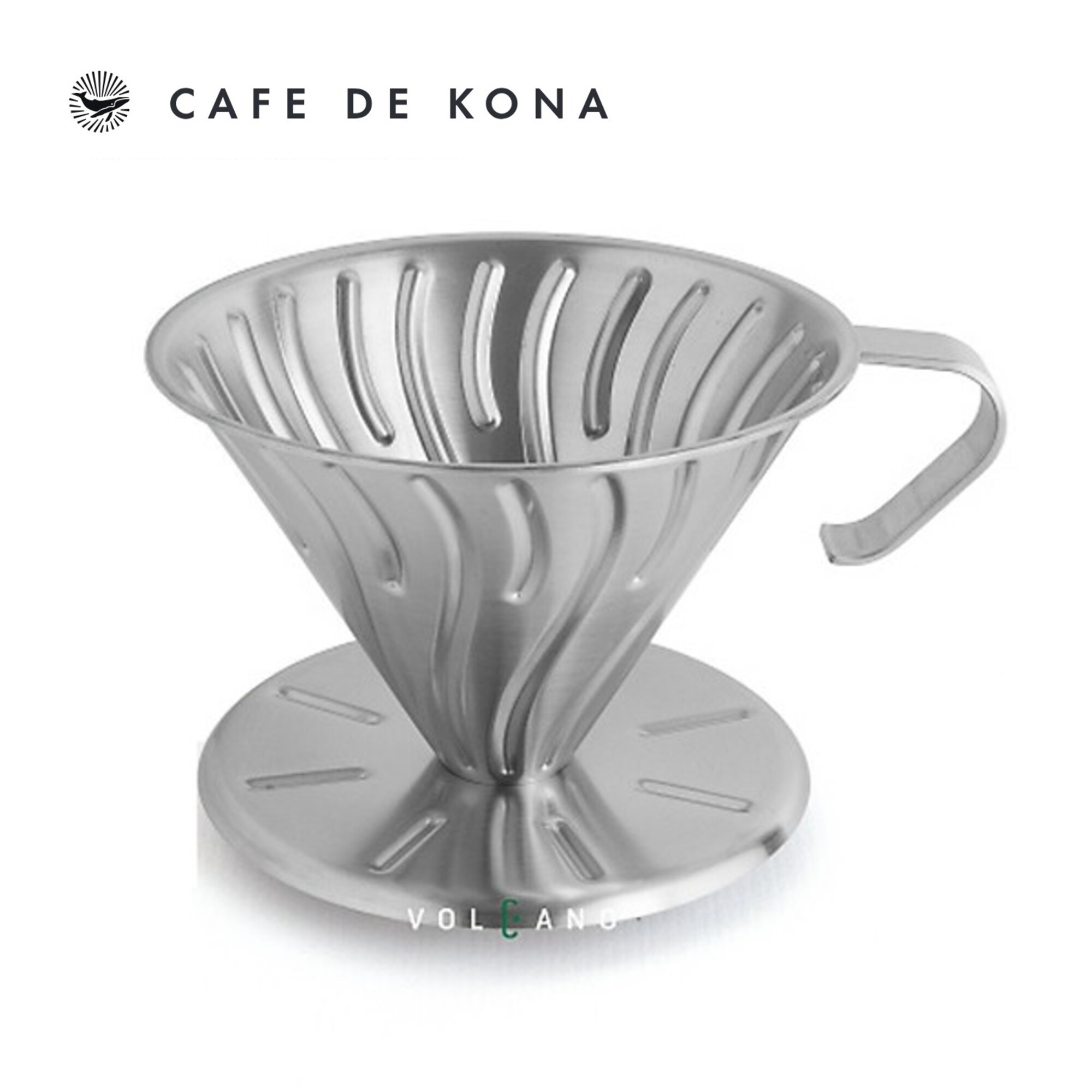 Phễu V60 02 Inox CAFE DE KONA