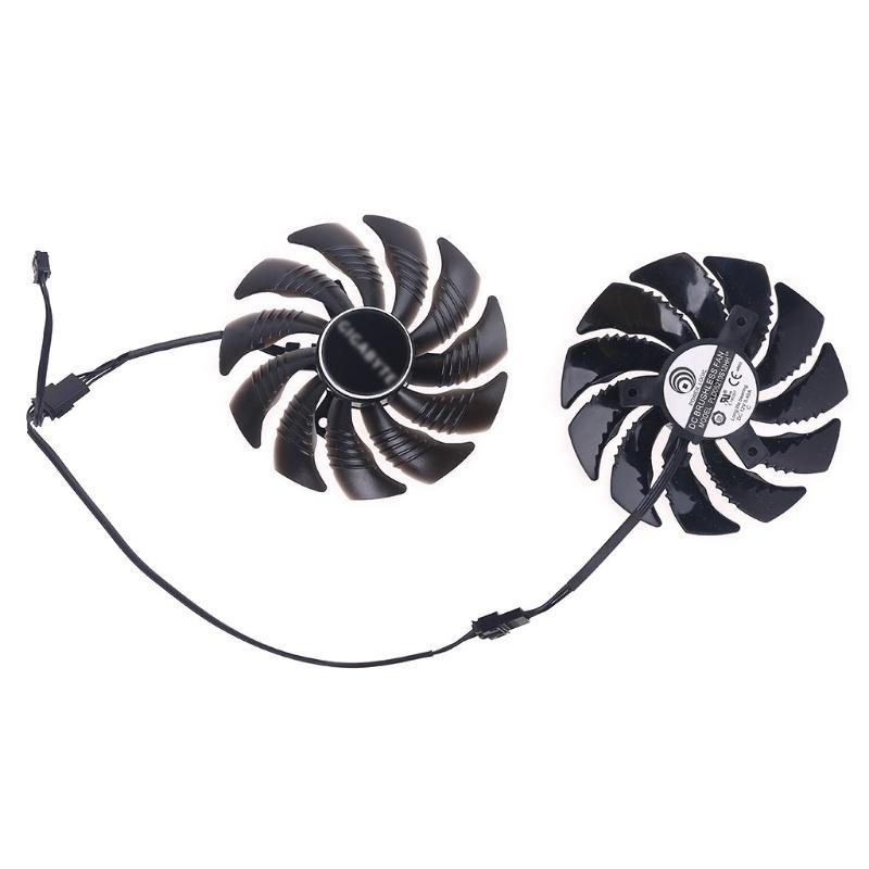 Quạt Làm Mát 88mm PLD09210S12HH 4Pin Cho Gigabyte GeForce GTX 1660 1660Ti