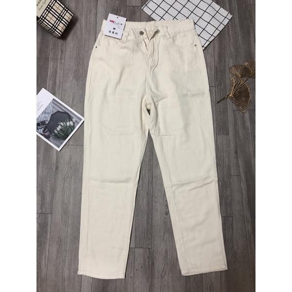 Quần jeans nữ dáng baggy hàng Quảng Châu mới 2022 (mã #801)