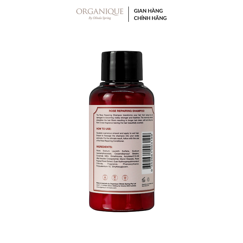 Dầu gội phục hồi hoa hồng Rose Repairing Shampoo 50ml