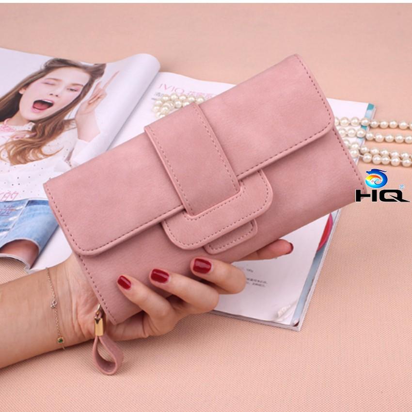 Ví Nữ Cầm Tay Da dáng dài cao cấp 204437