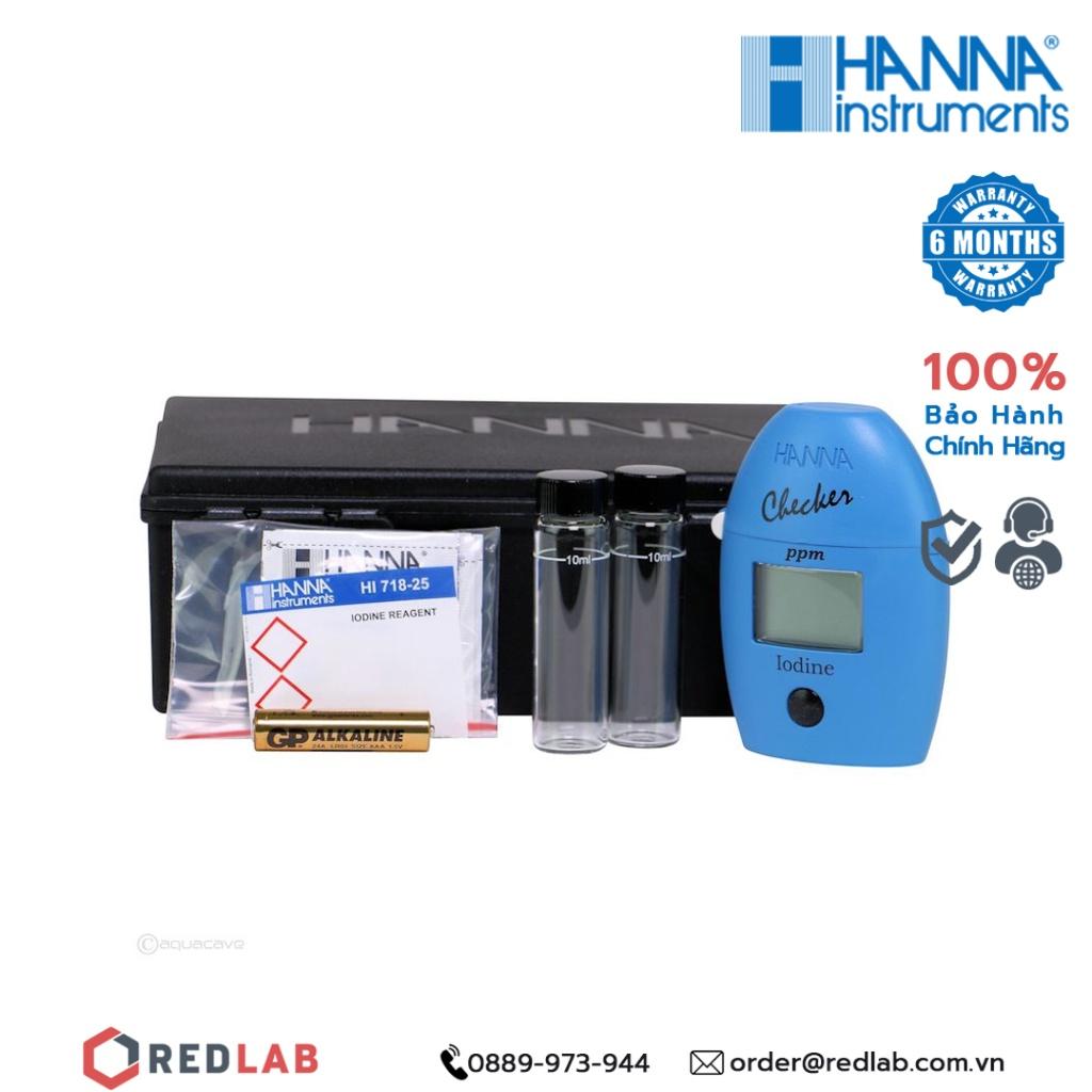 Máy đo Iot trong nước sạch HI718 bảo hành 6 tháng | Checker đo I2 trong nước