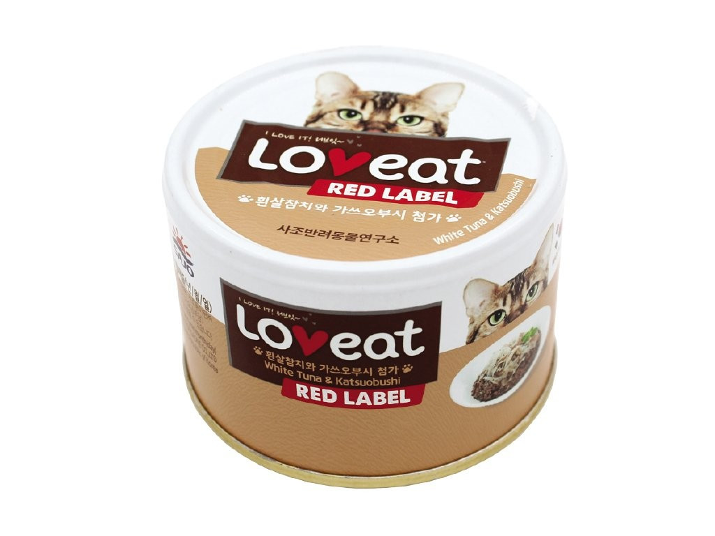 Pate Loveat Hàn Quốc Cao Cấp Cho Mèo 160g - Cá Ngừ &amp; Thanh Cua