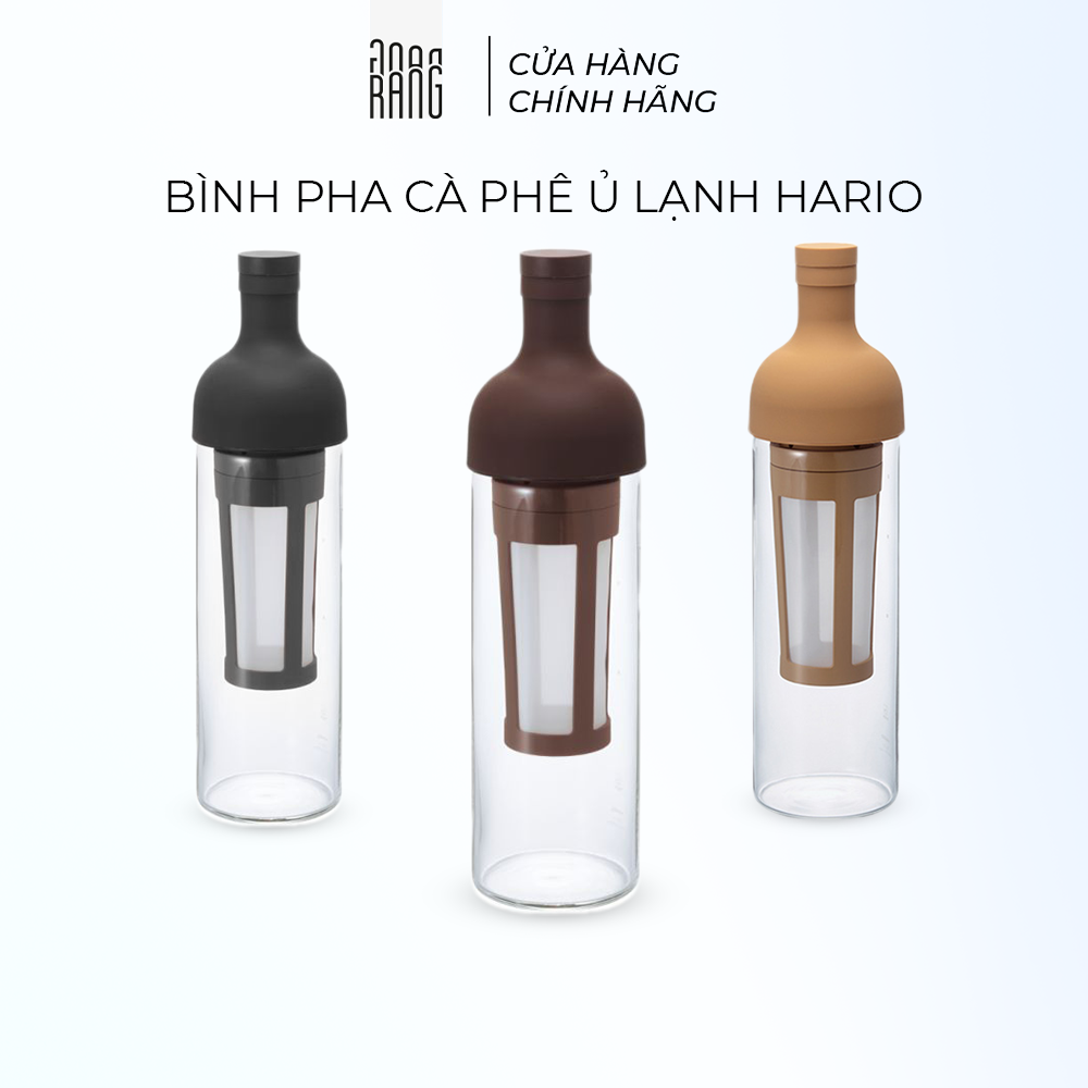 Bình pha cà phê ủ lạnh Hario, Bình pha cà phê cold brew 700ml - Màu nâu, màu moca và màu đen