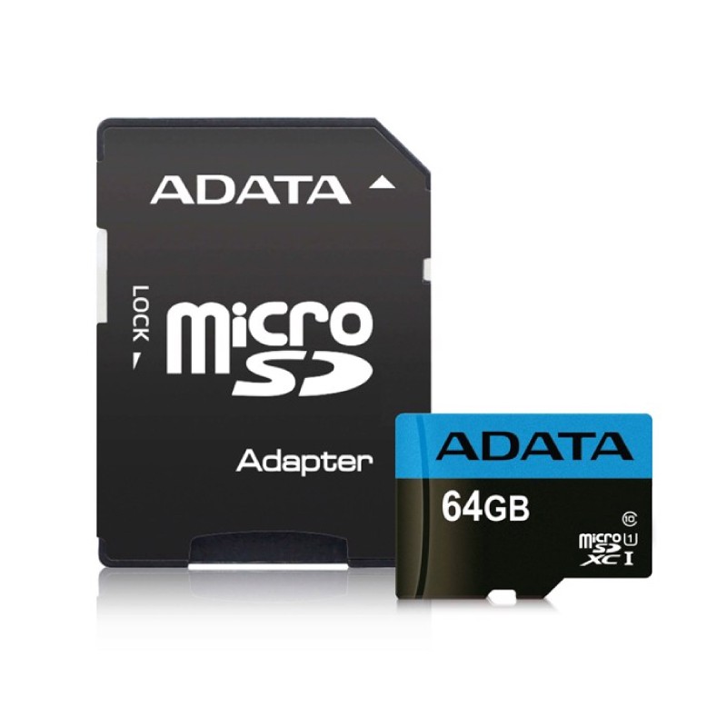 Quà tặng | Thẻ nhớ Micro SD 64GB AUSDX64GUICL10A1-RA1 - Hàng chính hãng