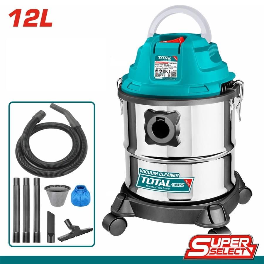 MÁY HÚT BỤI 12L-1000W TOTAL TVC12202 - HÀNG CHÍNH HÃNG