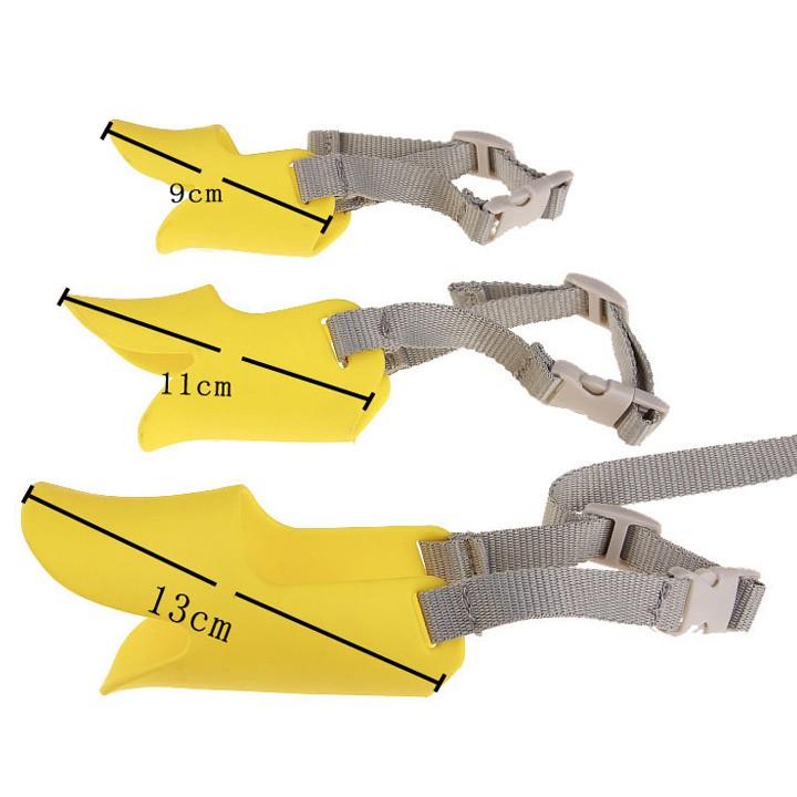 Rọ mõm hình mỏ vịt Aduck cỡ trung cho chó 5-7kg