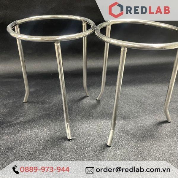 Kiềng nung 3 chân inox, cao 13cm đường kính 10cm