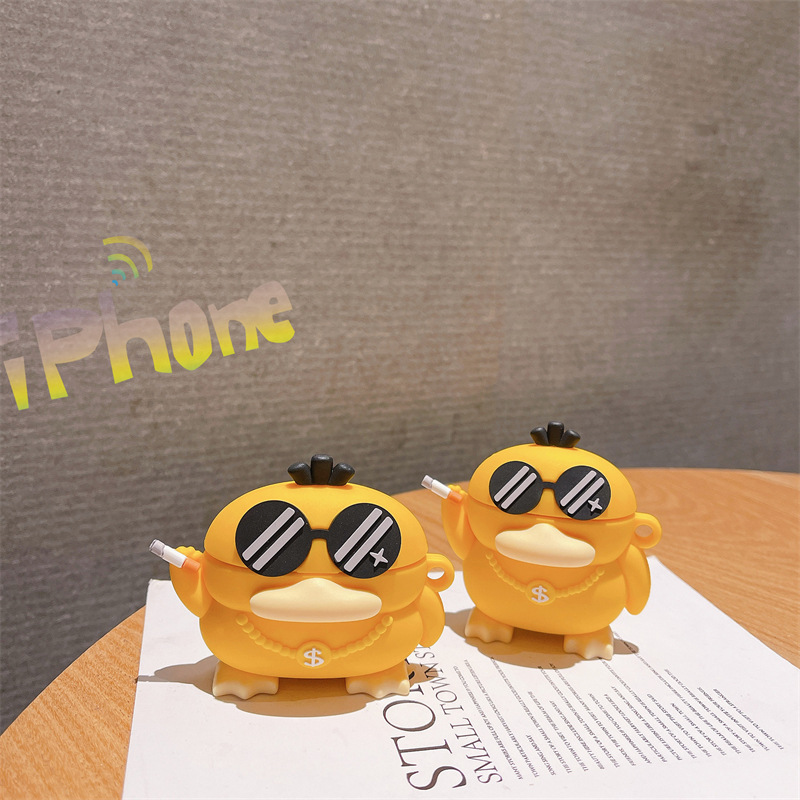 Bao Case Ốp cho Airpods 1&amp;2 / Airpods Pro / AirPods 3 Vịt Yang Hồ - Hàng Chính Hãng