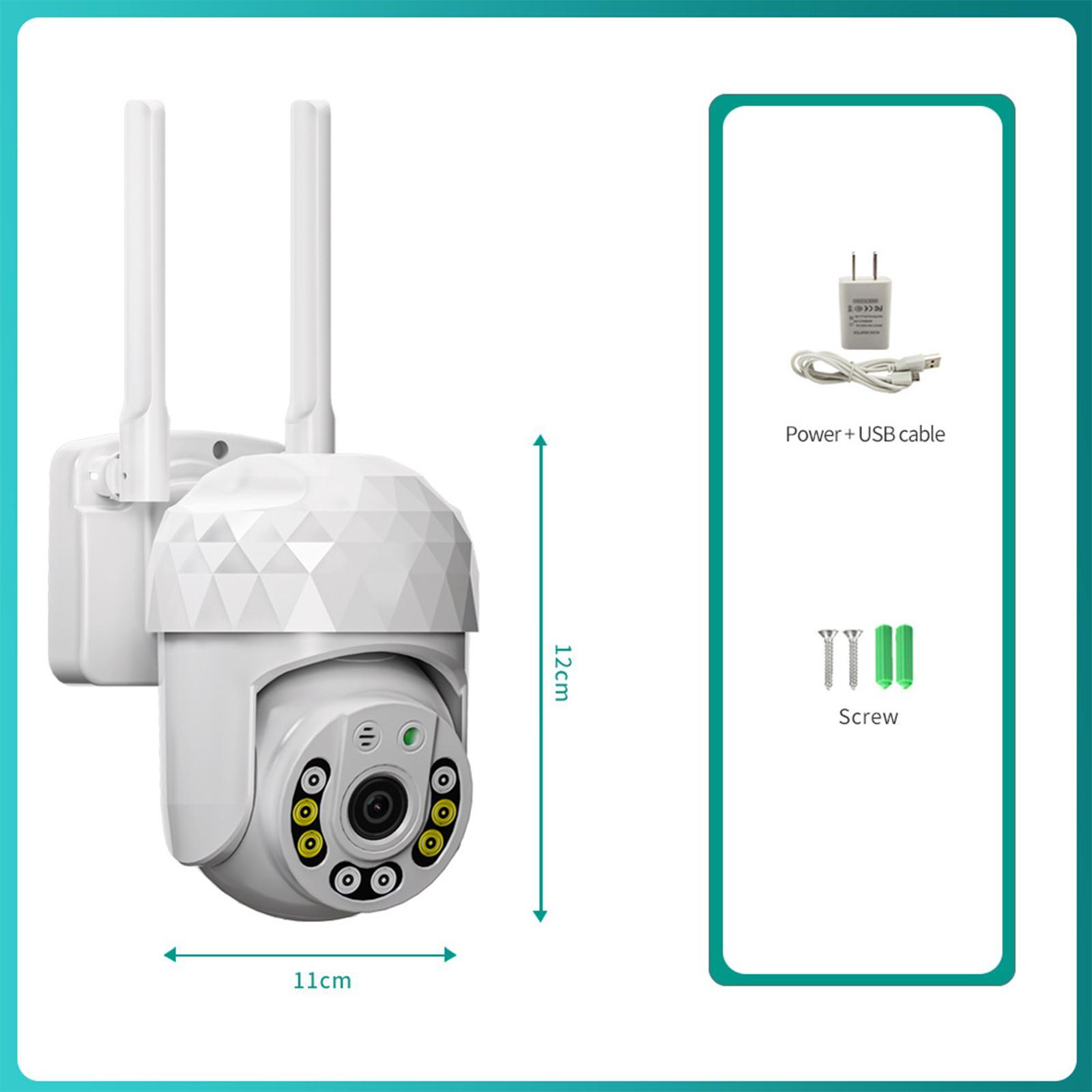 Security cam Wireless Full 1080P 2 Way Audio for Office Night Smart Home
