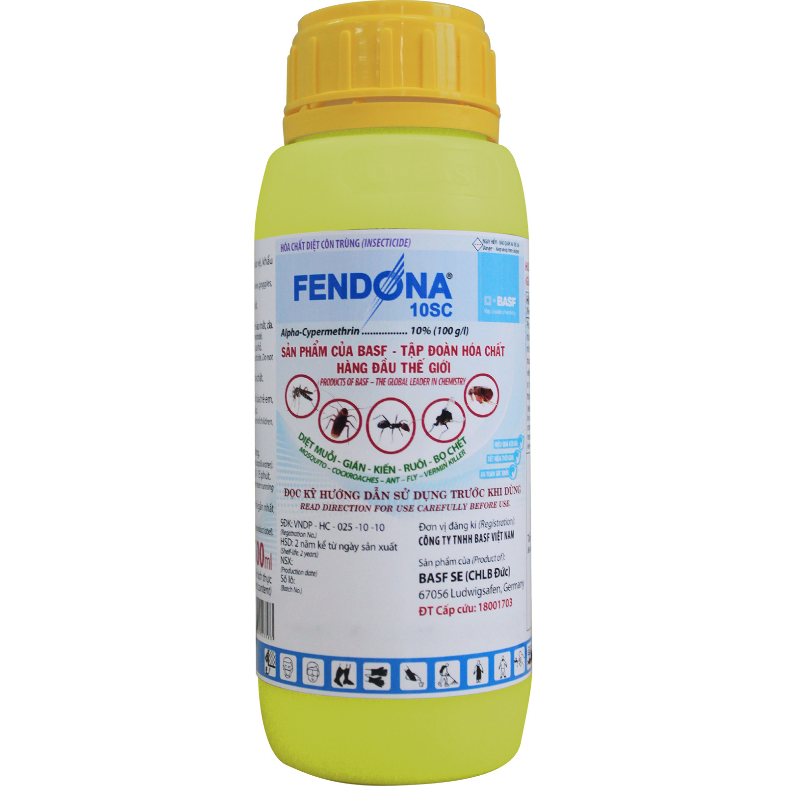 Thuốc diệt côn trùng trong nhà Fendona 10SC 1L x 1 chai