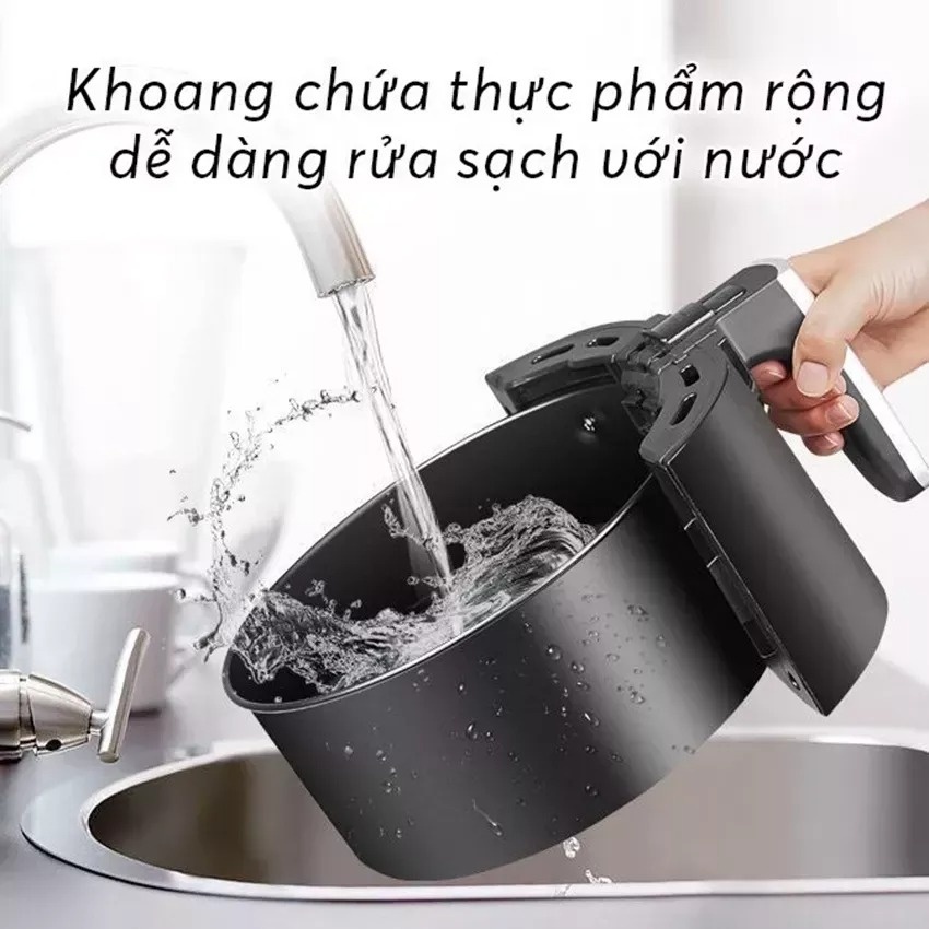 Nồi Chiên Không Dầu 8L , Nướng Gà Cả Con - Bếp  Nướng Công Nghệ Mới Nhất - Hàng Loại 1 - Hàng Chính Hãng MINIIN