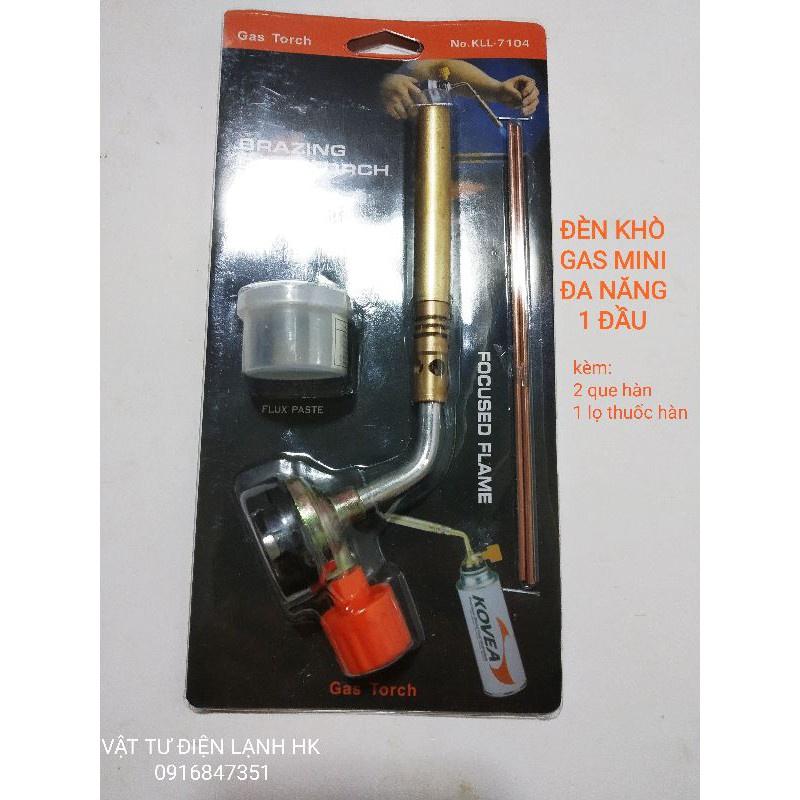 Đèn khò gas tự bật 915 - đơn đôi - khò mỏ hàn lắp bình gas mini