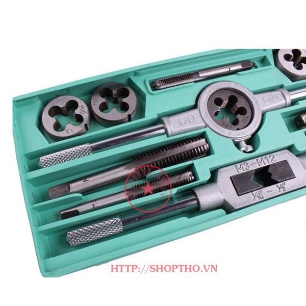 Bộ taro ren 12 món thép hợp kim