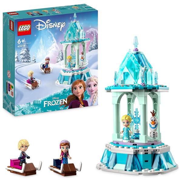 Đồ Chơi Lắp Ráp ung Điện Ma Thuật Của Anna Và Elsa - Anna and Elsa's Magical Carousel - Lego Disney Princess 43218 (175 Mảnh Ghép)