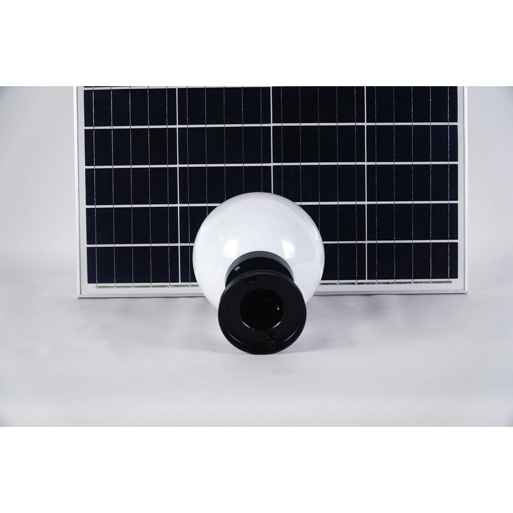 Đèn trụ cổng tròn trắng năng lượng mặt trời VINAPIN-MYTC2234 sáng suốt đêm - Nhiều công suất + chống nước siêu bền + điề