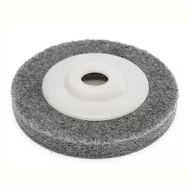 Miếng Trà Nhám Đánh Bóng 4 inch 100mm Xám Sợi Rối