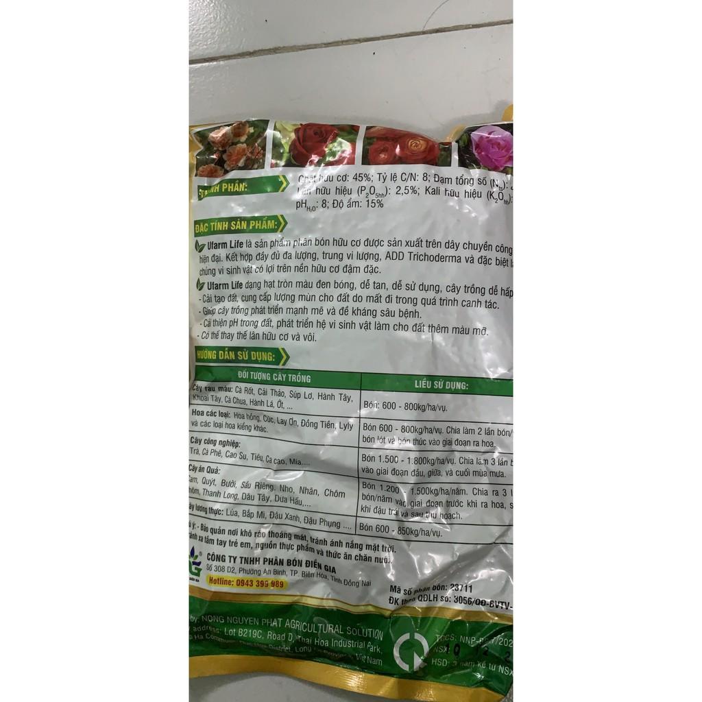 Phân bón chuyên hoa hồng và cây cảnh ĐG gói 01 kg