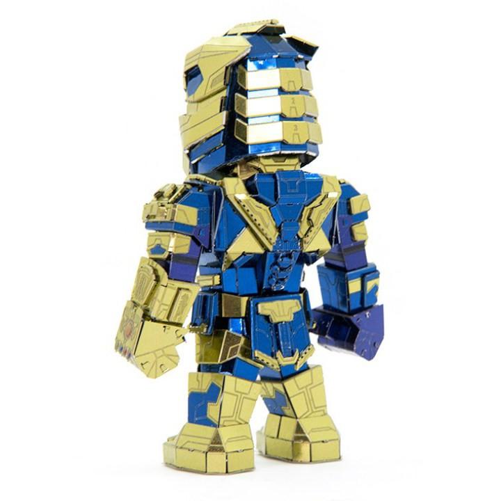 Mô Hình Lắp Ghép 3d Kim Loại thanos chibi