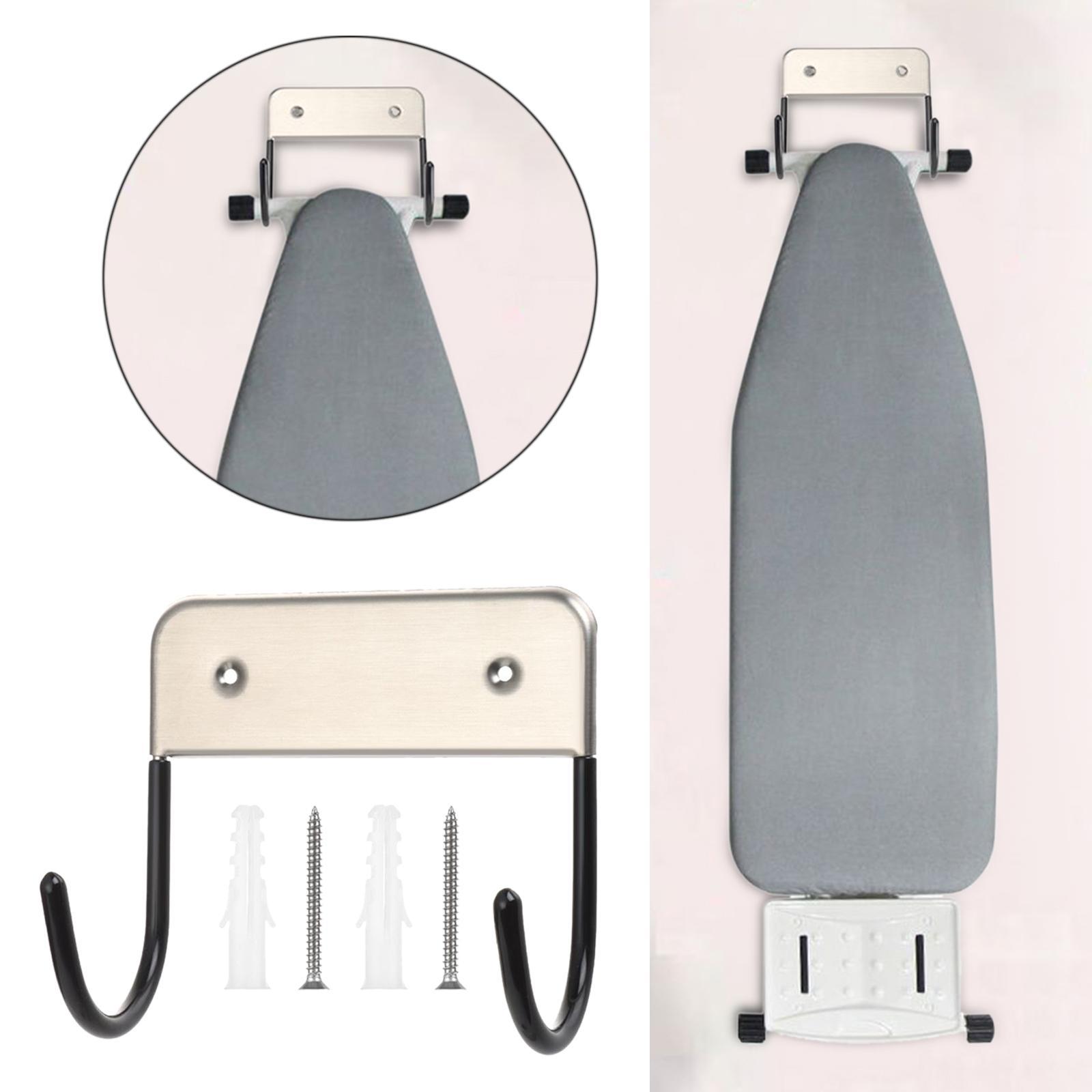 Home Ironing Board Holder Wall Hanging Removable for Home Door Bathroom