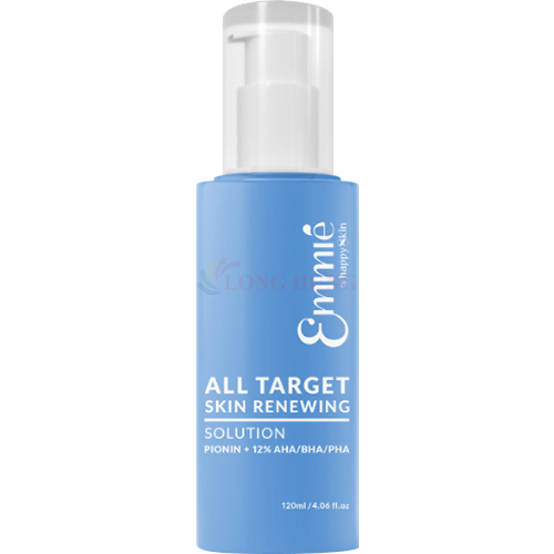 Dung dịch tẩy tế bào chết và tái tạo da Emmié All Target Skin Renewing Solution Pionin + 12% AHA/BHA/PHA (120ml) - Hàng chính hãng