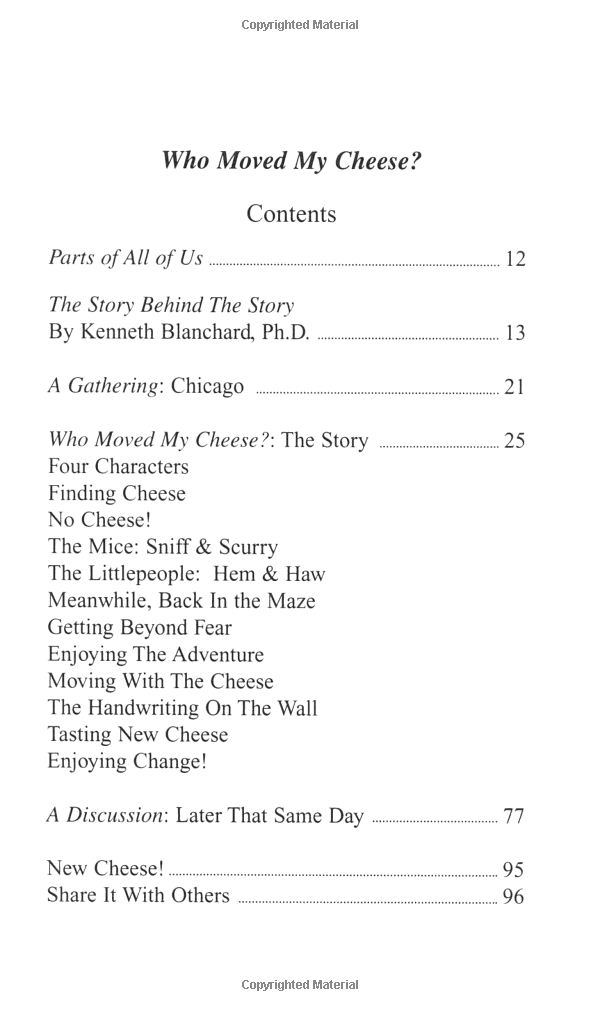 Sách ngoại văn: Who Moved My Cheese?: An Amazing Way to Deal with Change in Your Work and in Your Life